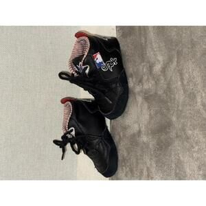 Baby MLB Crib Shoe 4 Prewalker Sneakers White Sox Baseball Rookie League Black